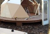 DIY dome yurt kits, free shipping in US. Multiple Sizes