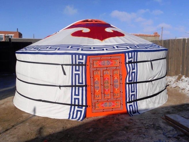 Mongolian traditional yurt