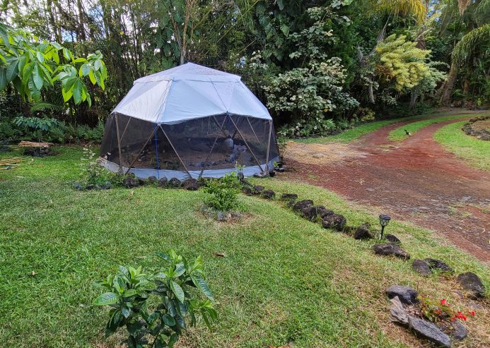 DIY dome yurt kits, free shipping in US. Multiple Sizes