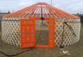 Mongolian traditional yurt