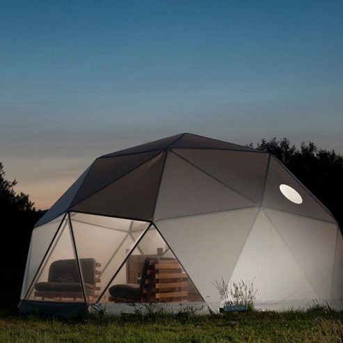 Geodesic Dome Insulated Tent 30 m2