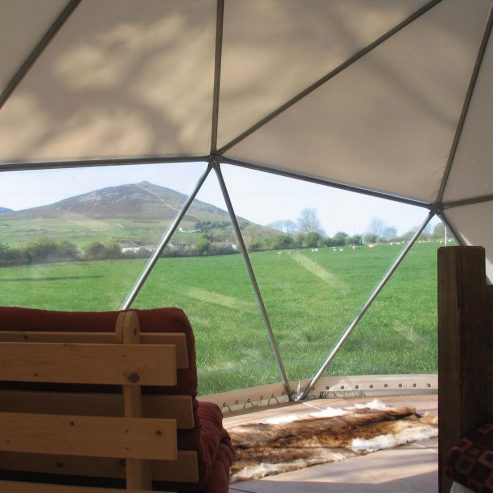 Geodesic Dome Insulated Tent 30 m2