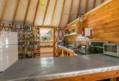 35′ fully modern yurt