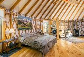 35′ fully modern yurt