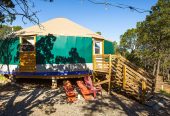 35′ fully modern yurt