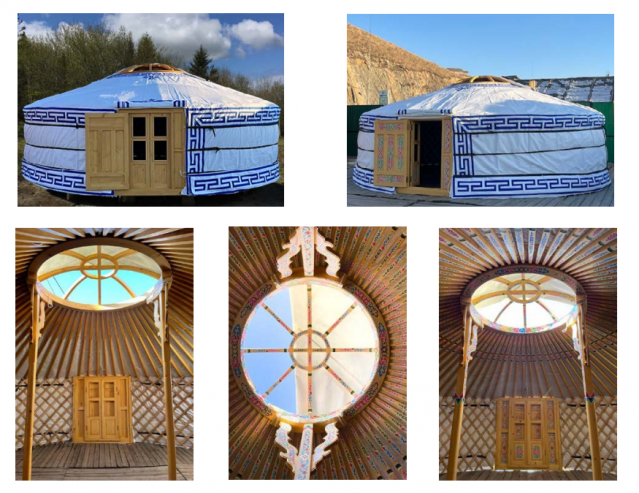 NEW 20′ Mongolian Super Ger (Groovy Yurts)