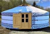 NEW 20′ Mongolian Super Ger (Groovy Yurts)