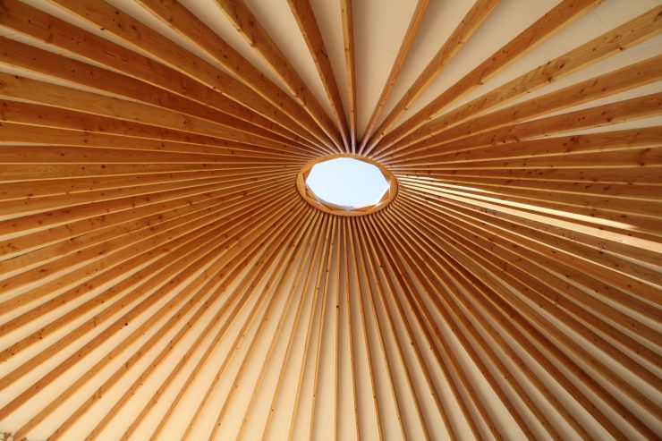 24ft Yurt made by Shelter Designs