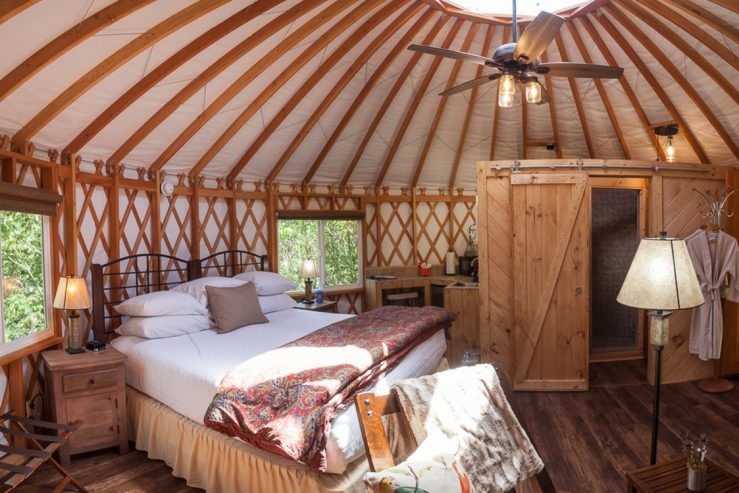 24ft Yurt made by Shelter Designs