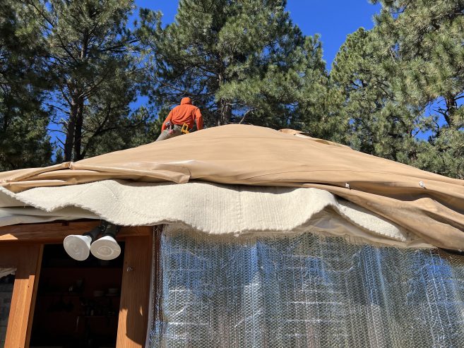 Felt Insulation for Yurts