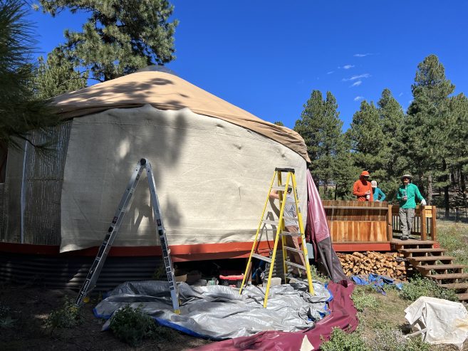 Felt Insulation for Yurts