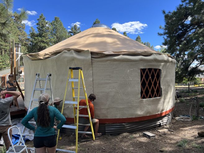 Felt Insulation for Yurts