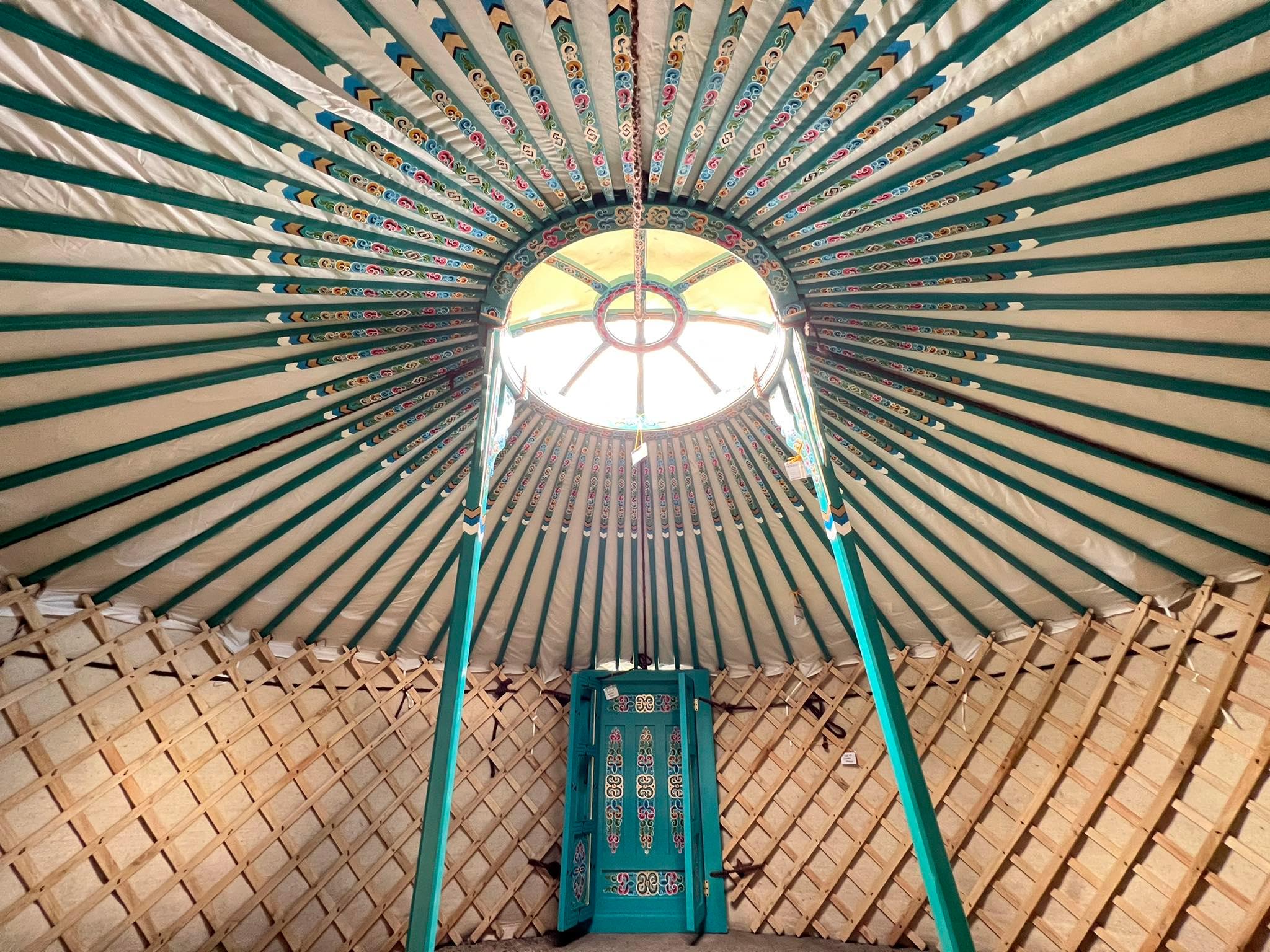 15ft diameter, 176 square feet