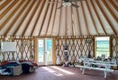 30′ Shelter Designs Blue Yurt w/ Arctic Package