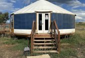 30′ Shelter Designs Blue Yurt w/ Arctic Package