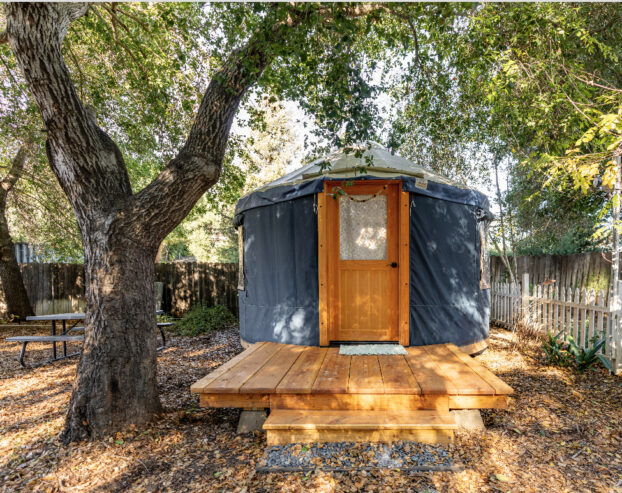 Practically Unused Beautiful Blue Yurt for sale