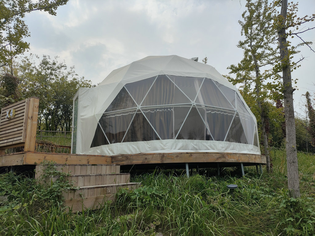 Four Season Glamping Dome Tent For Sale
