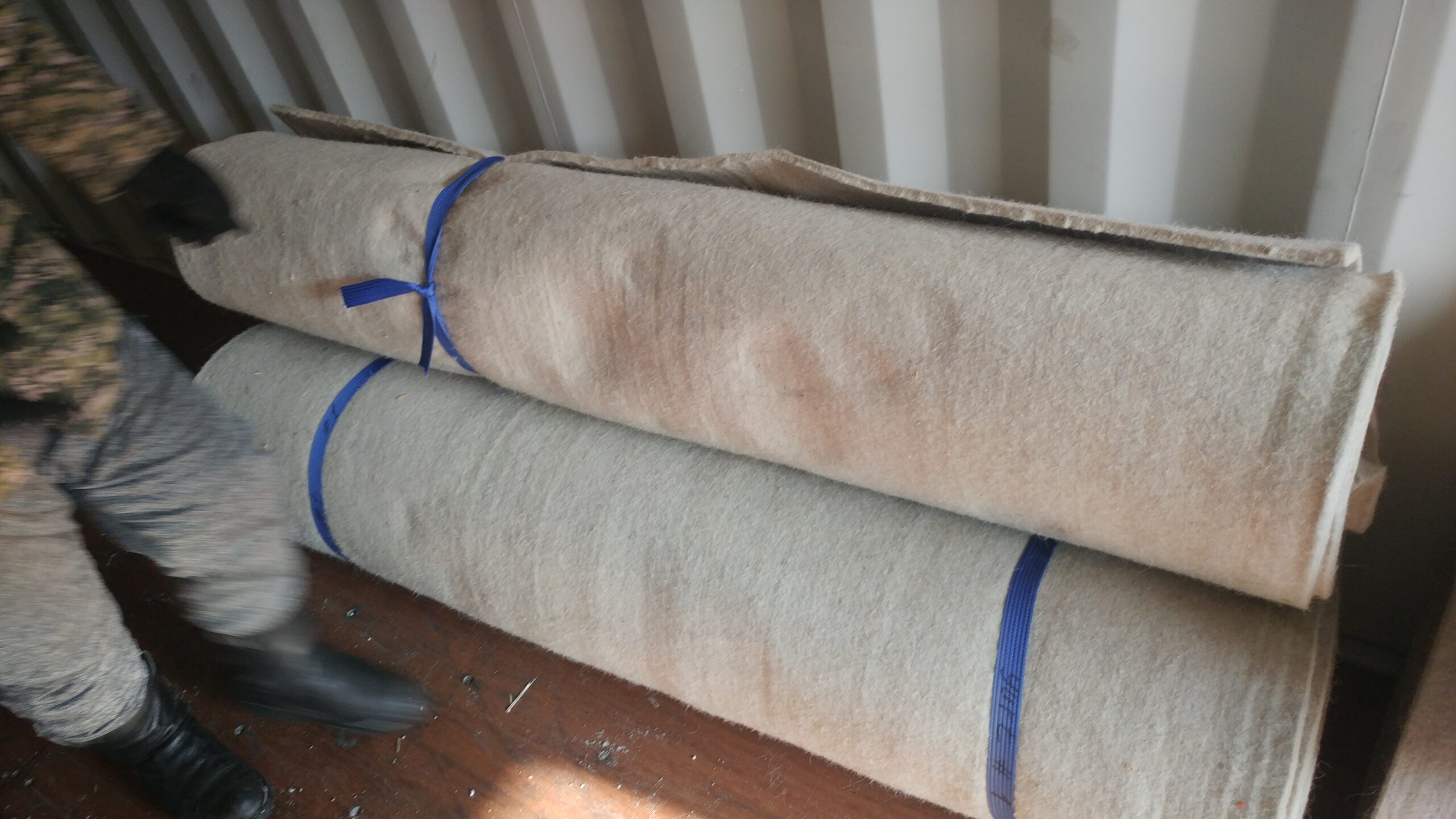 Felt Insulation for Yurts