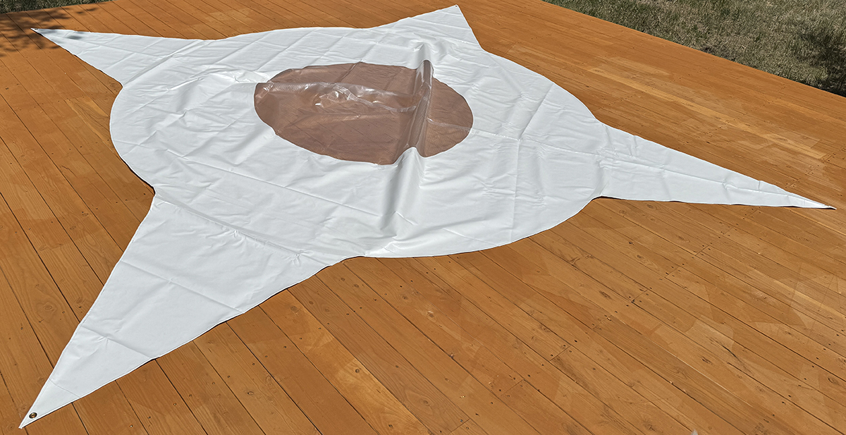 Mongolian Yurt Roof/Crown Cover